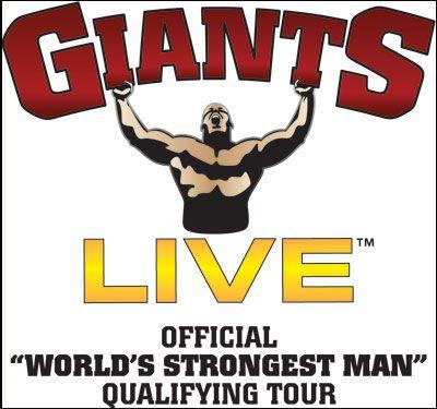 Strong Man Logo - Giants Live: The Official World's Strongest Man Qualifying Tour