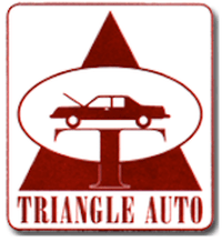 Red Triangle Auto Logo - Triangle Auto I Island Area Businesses