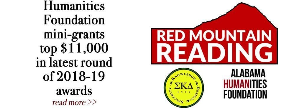 Red Mountain Red Circle Logo - Red Mountain Reading Ahf2018. Alabama Humanities Foundation