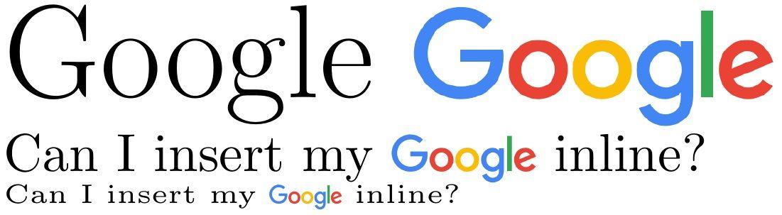 www Google Logo - fonts - Writing Google logo in LaTeX - TeX - LaTeX Stack Exchange