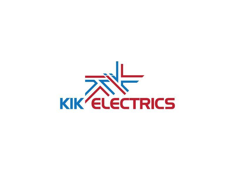 Kik Logo - Masculine, Bold, Electrician Logo Design for kik electrics by mhr ...