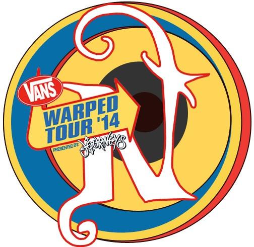 Vans Warped Tour Logo - Red Bands and Arrows NTIO Bracelet by Vans Warped Tour – Never Take ...