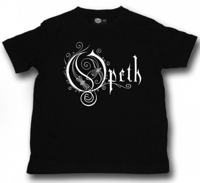 Metal Clothing Logo - Opeth Kids T-Shirt Logo