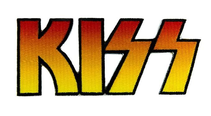 Metal Clothing Logo - KISS Band Logo Patch Iron on Applique Heavy Metal