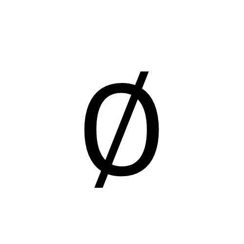 Empty Oval Logo - Empty Set