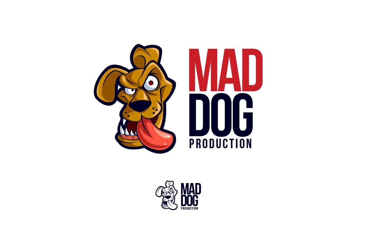 Mad Dog Logo - Mad Dog Logo by Suhandi on Envato Elements