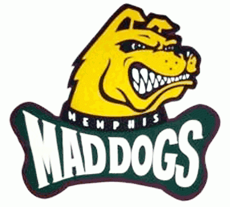 Mad Dog Logo - Memphis Mad Dogs Primary Logo - Canadian Football League (CFL ...