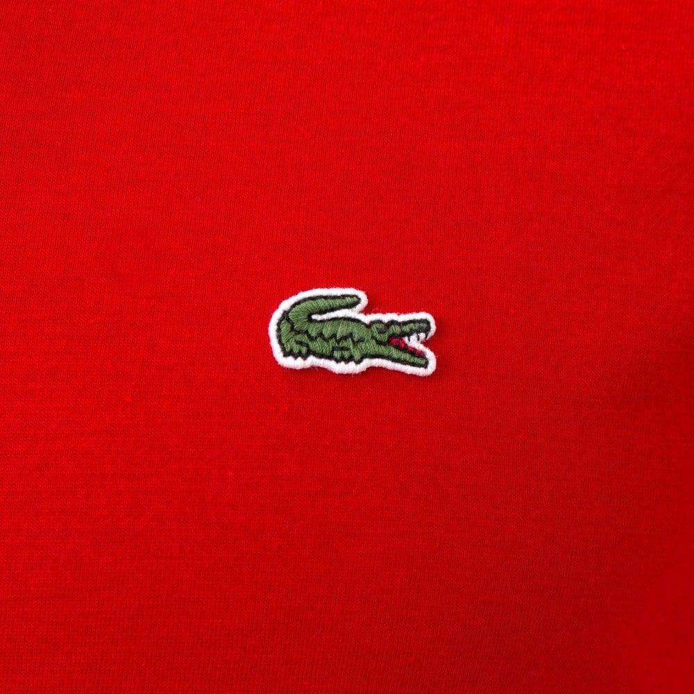 Red Classic Logo - Lacoste Classic Logo T-shirt in Red for Men - Lyst