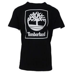 Black Tree Logo - Timberland Men's Black Tree Logo S S Tee (Retail $22) Large