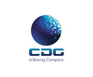 CDG Boeing Logo - Manufacturer of Commercial Jetliners and Defense, Space and