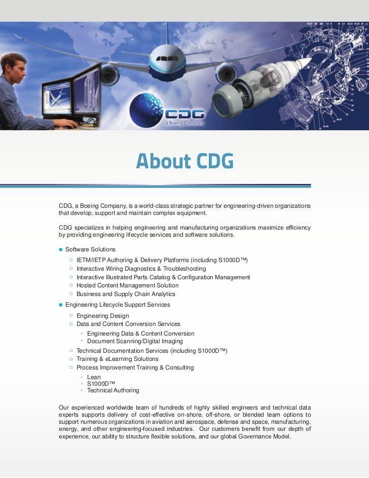 CDG Boeing Logo - CDG - Company Overview