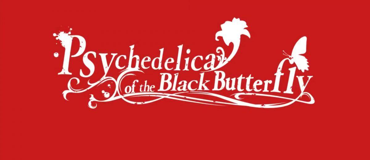 Red and Black Butterfly Logo - Psychedelica of the Black Butterfly
