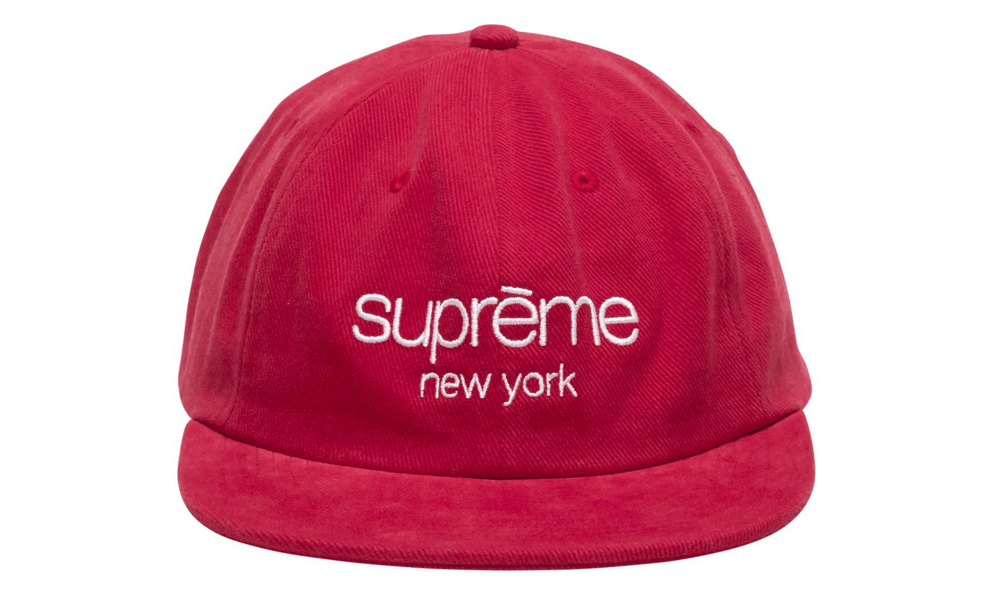 Red Classic Logo - Supreme Classic Logo 6-panel in Red for Men - Lyst