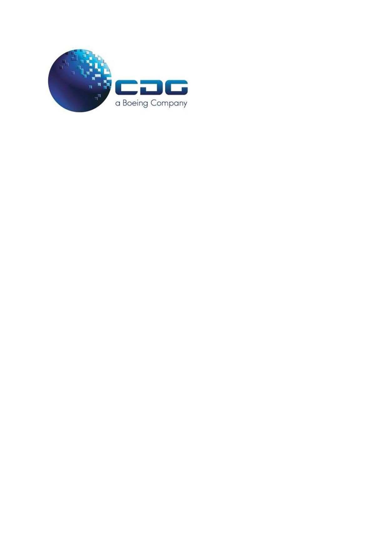 CDG Boeing Logo - Quotations Engineer
