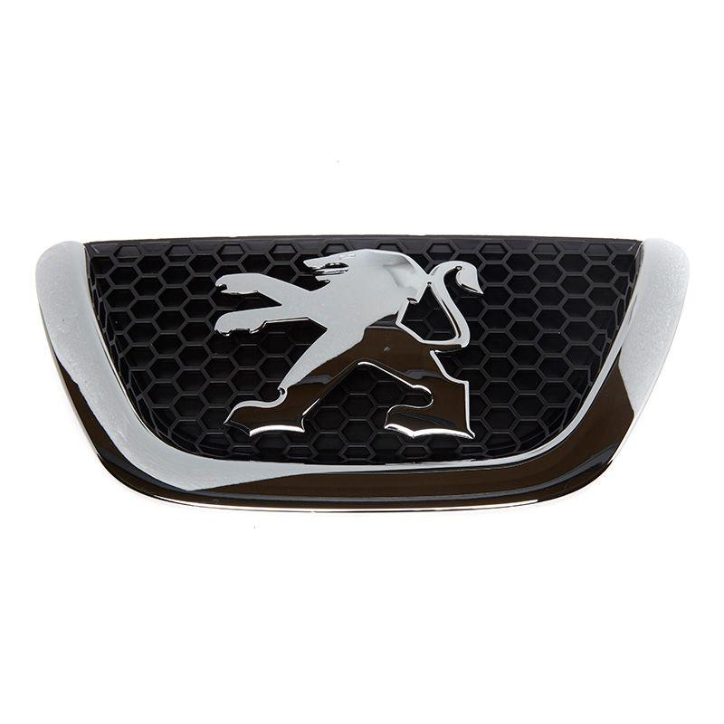Grey Lion Car Logo - Front Grille Lion Badge Car Emblem Logo Peugeot 307 Exterior Body VM
