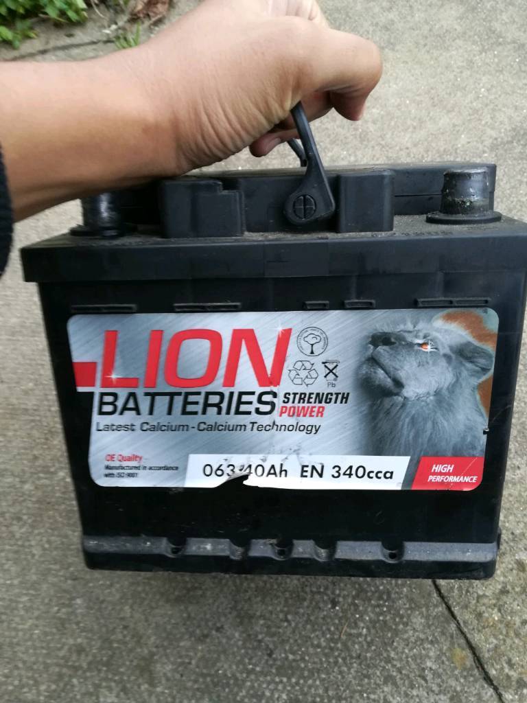 Grey Lion Car Logo - Lion Car Battery. in Luton, Bedfordshire