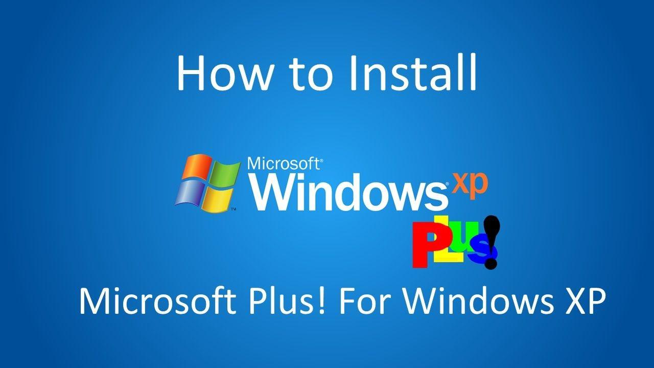 Microsoft Plus Logo - Microsoft Plus! for Windows XP - Installation in Windows XP ...