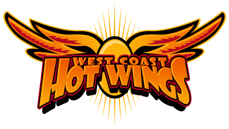 Hot Wing Logo - West Coast Hot Wings - Reviews - WildForWings.com