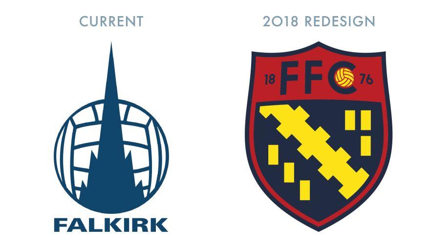 FFC Shield Logo - ReBrand: Falkirk FC – ELIJAH WADE ARTEFACTS