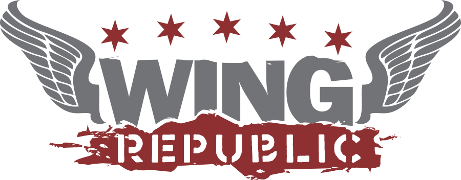 Hot Wing Logo - Modern, Masculine, Restaurant Logo Design for Wing Republic