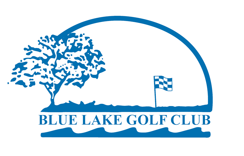 Blue Golf Logo - Blue Lake Golf Club |
