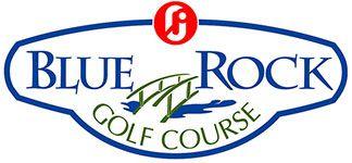 Blue Golf Logo - Cape Cod Mid-Cape Golf Course - Blue Rock Golf Course