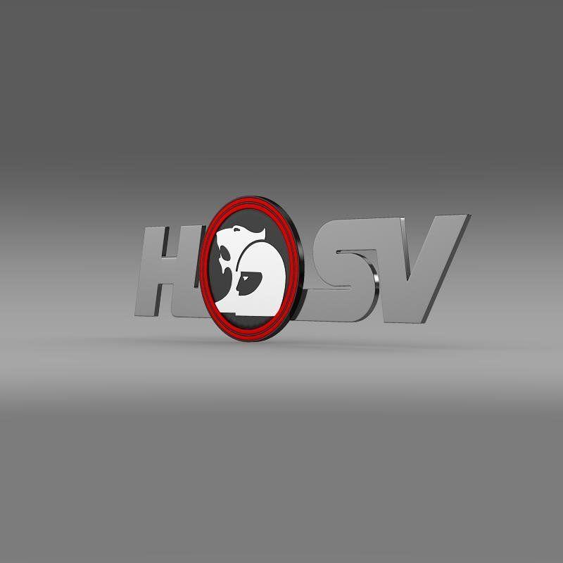 HSV Logo - HSV Logo 3D Model in Parts of auto 3DExport