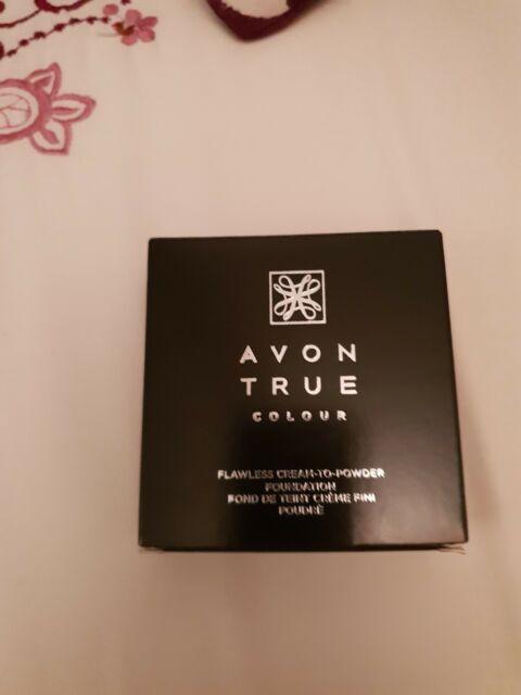 Avon Square Logo - Avon True Colour Flawless Cream To Powder Foundation