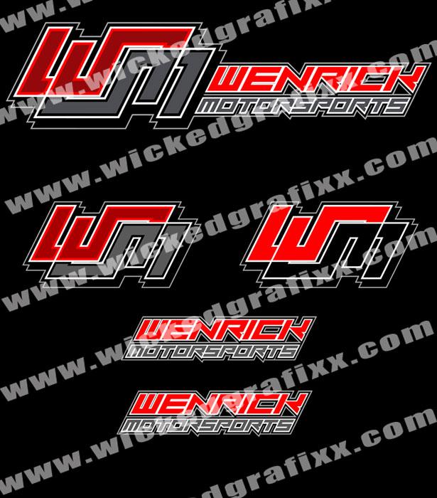Red Racing Logo - Wicked Grafixx Custom Drag Racing Logo Design Services
