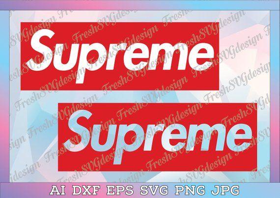 Fresh Supreme Logo - Supreme Svg Supreme logo svg Supreme Louis Vuitton svg | Etsy