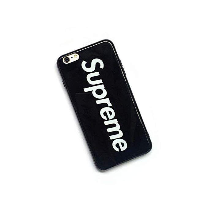 Transperant Black Supreme Logo - iPhone 7 Plus 8 Plus (5.5