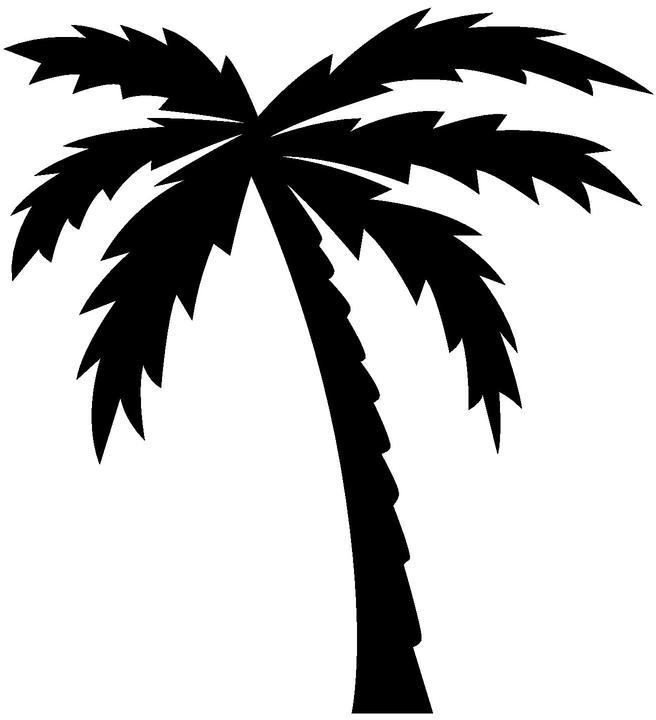 Black Tree Logo - Free Palm Tree Logo Image, Download Free Clip Art, Free Clip Art