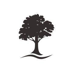 Black Tree Logo - Search photo Category Plants and Flowers > Trees > Oak Tree