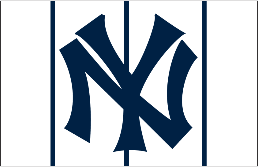 Yankees Cap Logo - New York Yankees Cap Logo (1921) - Worn with home uniforms during ...