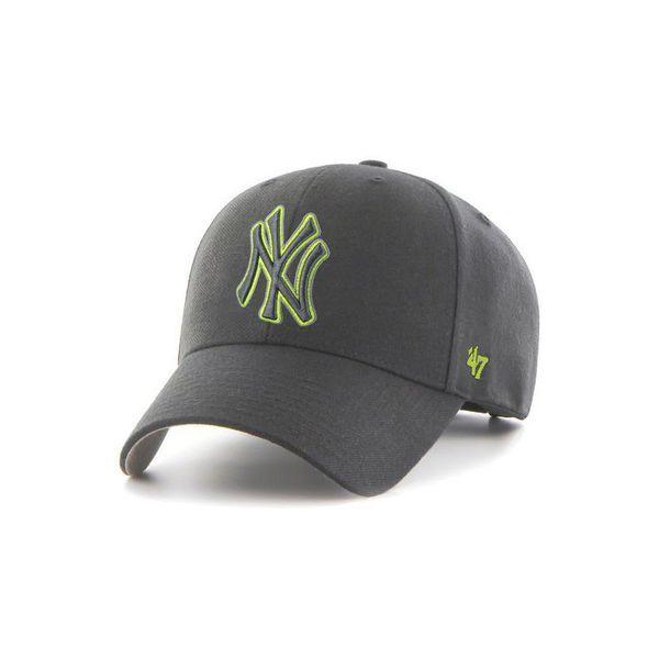 Yankees Cap Logo - NY (New York Yankees) Cap Yellow Grey Logo