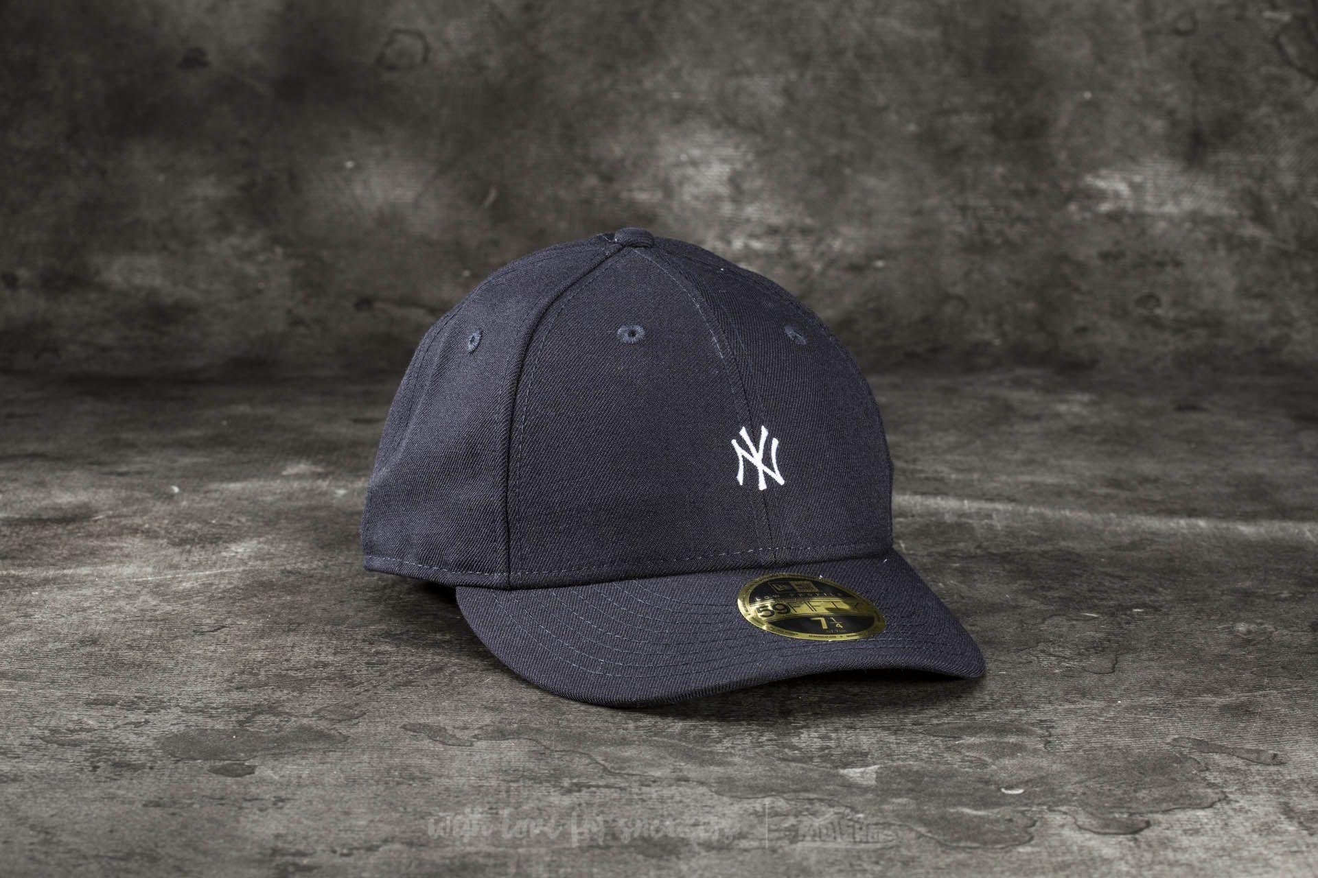 Yankees Cap Logo - New Era 59Fifty Low Profile Mini Logo New York Yankees Cap Navy
