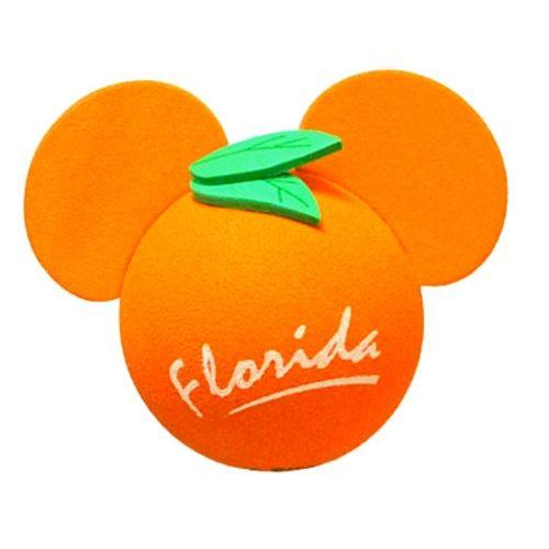 Florida Orange Logo - Disney Antenna Topper - Orange Mickey Icon - Florida