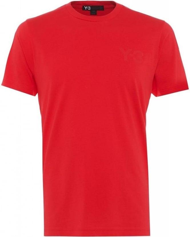 Red Classic Logo - Y-3 T-Shirt Red Classic Logo Tee