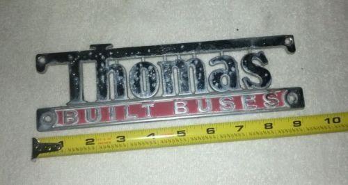 Thomas Built Buses Logo - Thomas Built Buses School Bus Emblem Plaque Sign Badge Name Plate