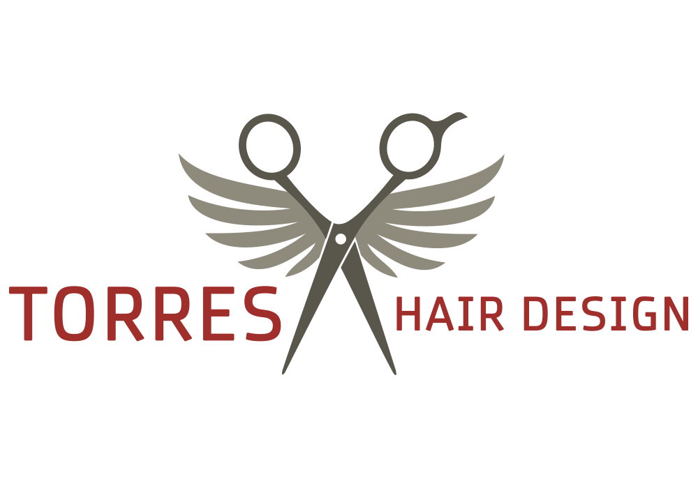 Hiar Logo - Torres Hair Design Logo - Flywheel Creative