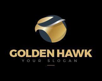 Golden Hawk Logo - Golden Hawk Designed by lexo | BrandCrowd