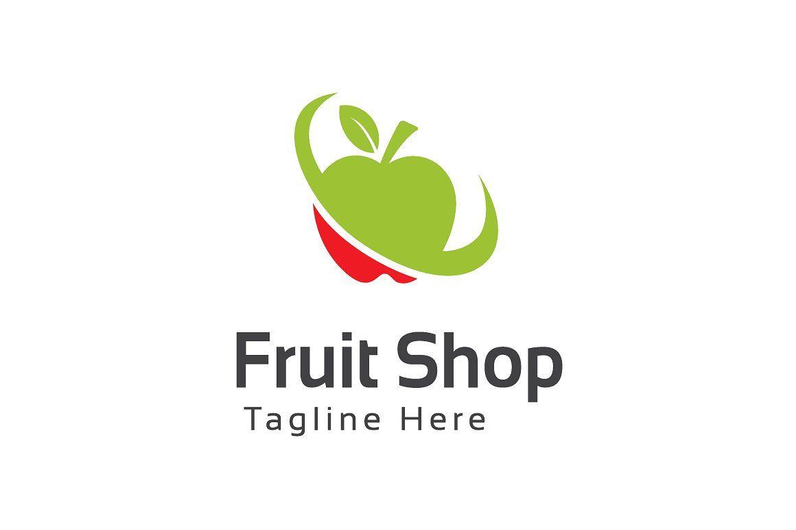 Fruits Logo - Fruit Shop Logo Template ~ Logo Templates ~ Creative Market