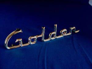 Golden Hawk Logo - Studebaker Golden Hawk Gold Emblem Roth 1314773 | eBay