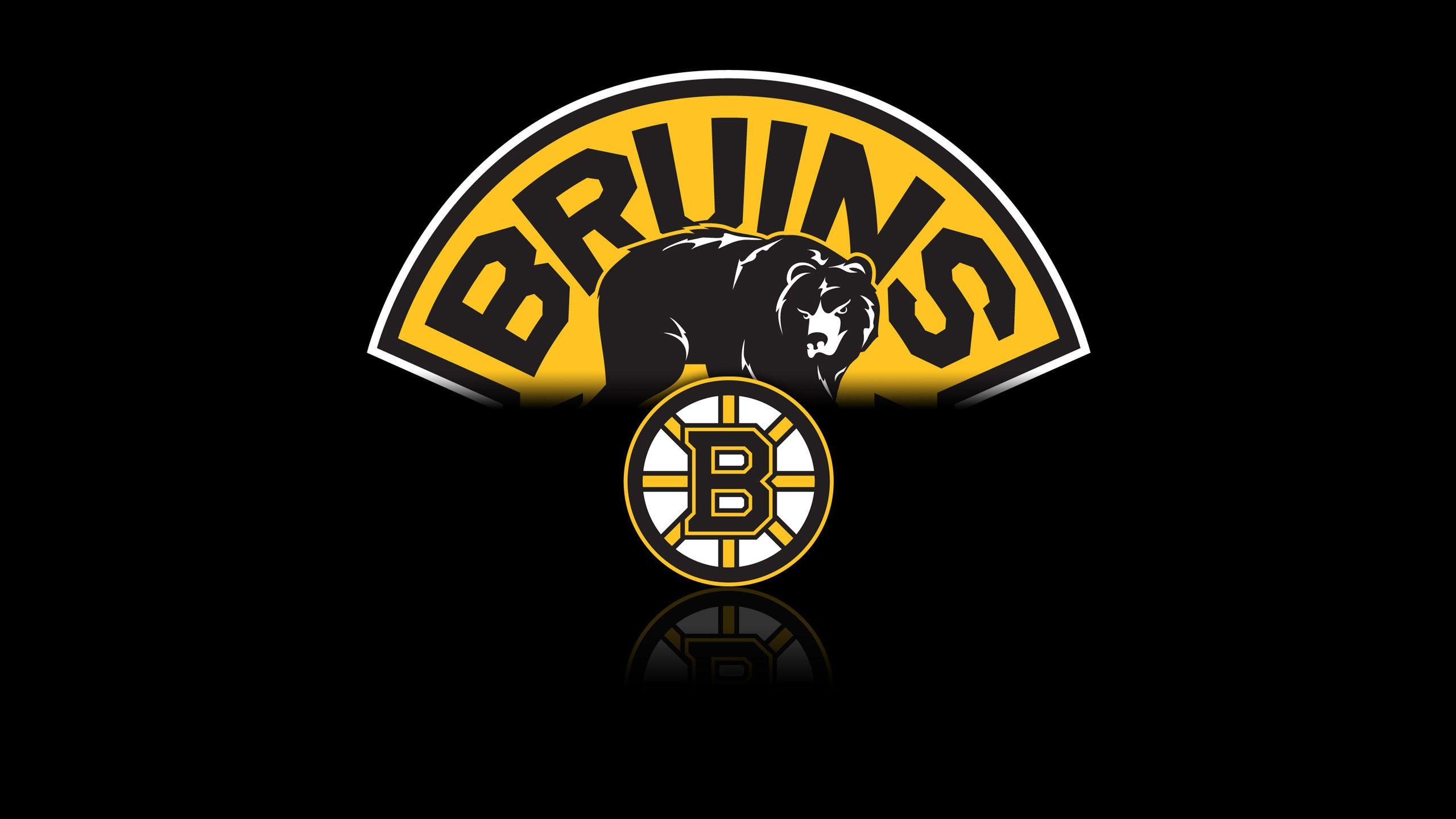 Bruins Logo - NHL Boston Bruins Logo Black wallpaper 2018 in Hockey