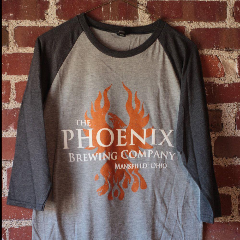 Phoenix Baseball Logo - Phoenix Logo Tee Baseball Tee