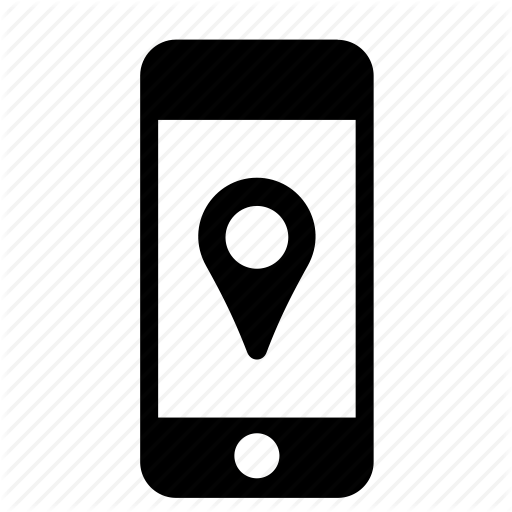 Mobile Telephone Logo - iPhone, location mark, locator, mobile, phone, smartphone, telephone
