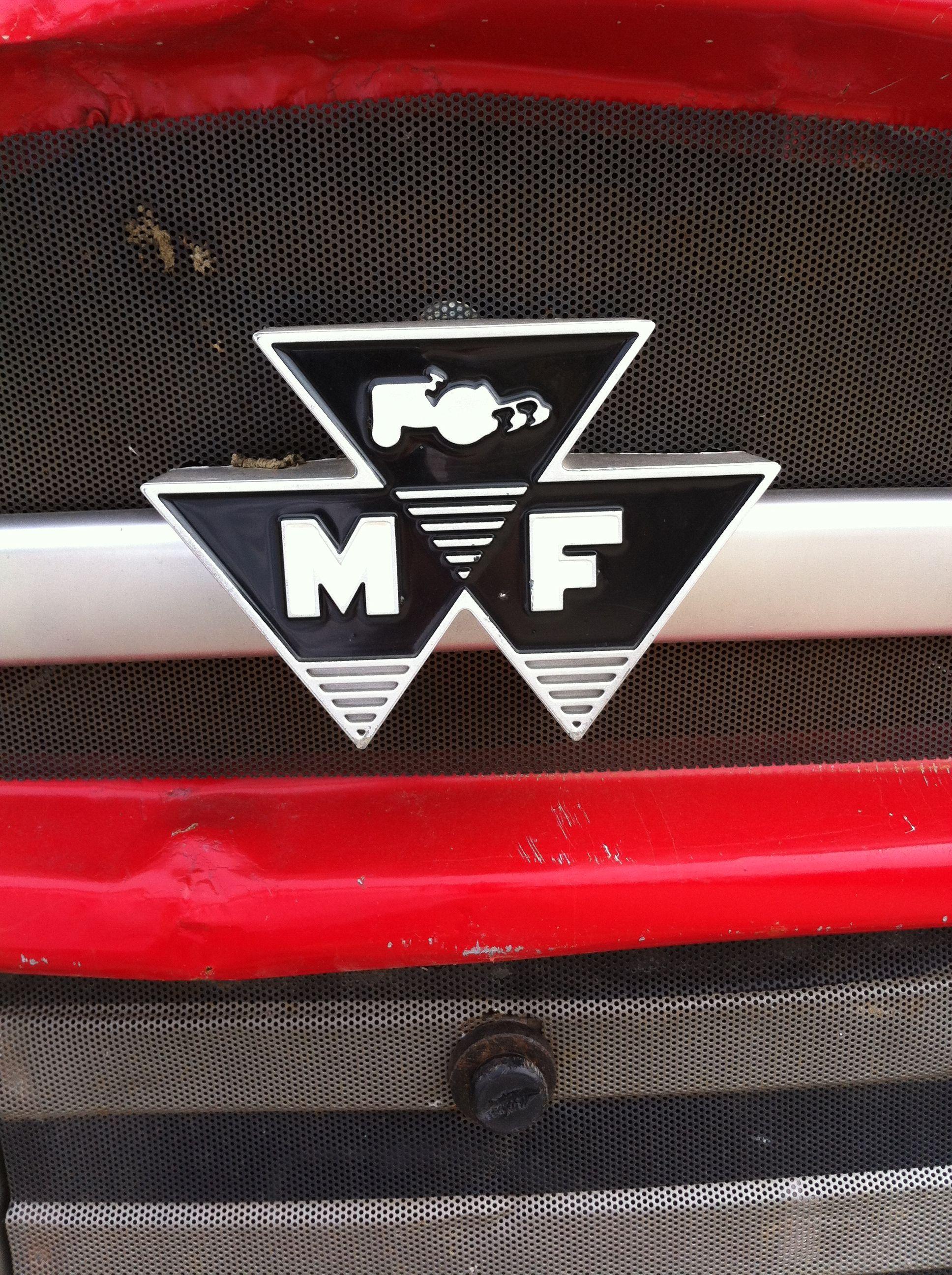 Massey Ferguson Logo - File:Massey Ferguson 165 Front Logo.jpg - Wikimedia Commons