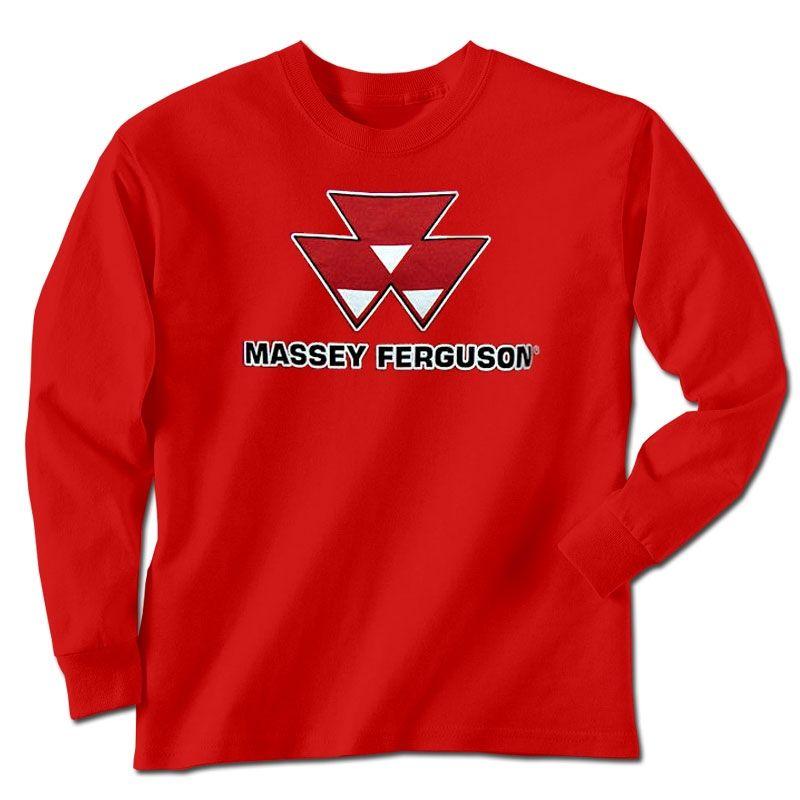 Massey Ferguson Logo - Massey Ferguson Children's Tractor Grille T-Shirt | USFarmer.com
