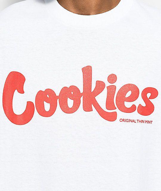 Thin Mint Logo - Cookies Thin Mint White & Red T-Shirt | Zumiez