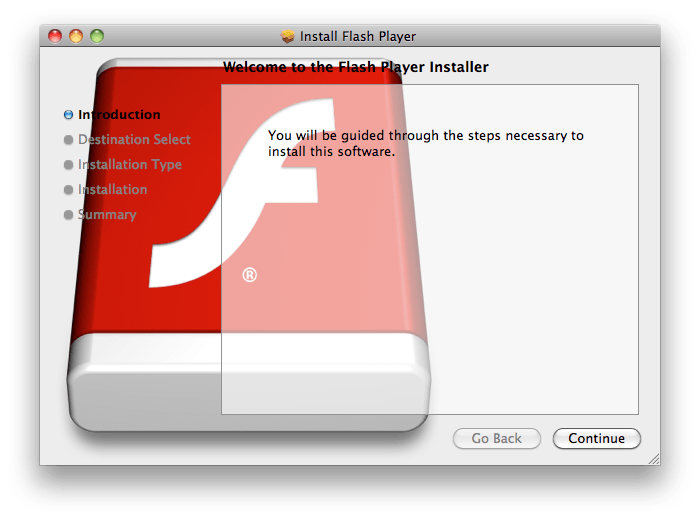 Adobe Flash Logo - How to Tell if Adobe Flash Player Update is Valid | The Mac Security ...